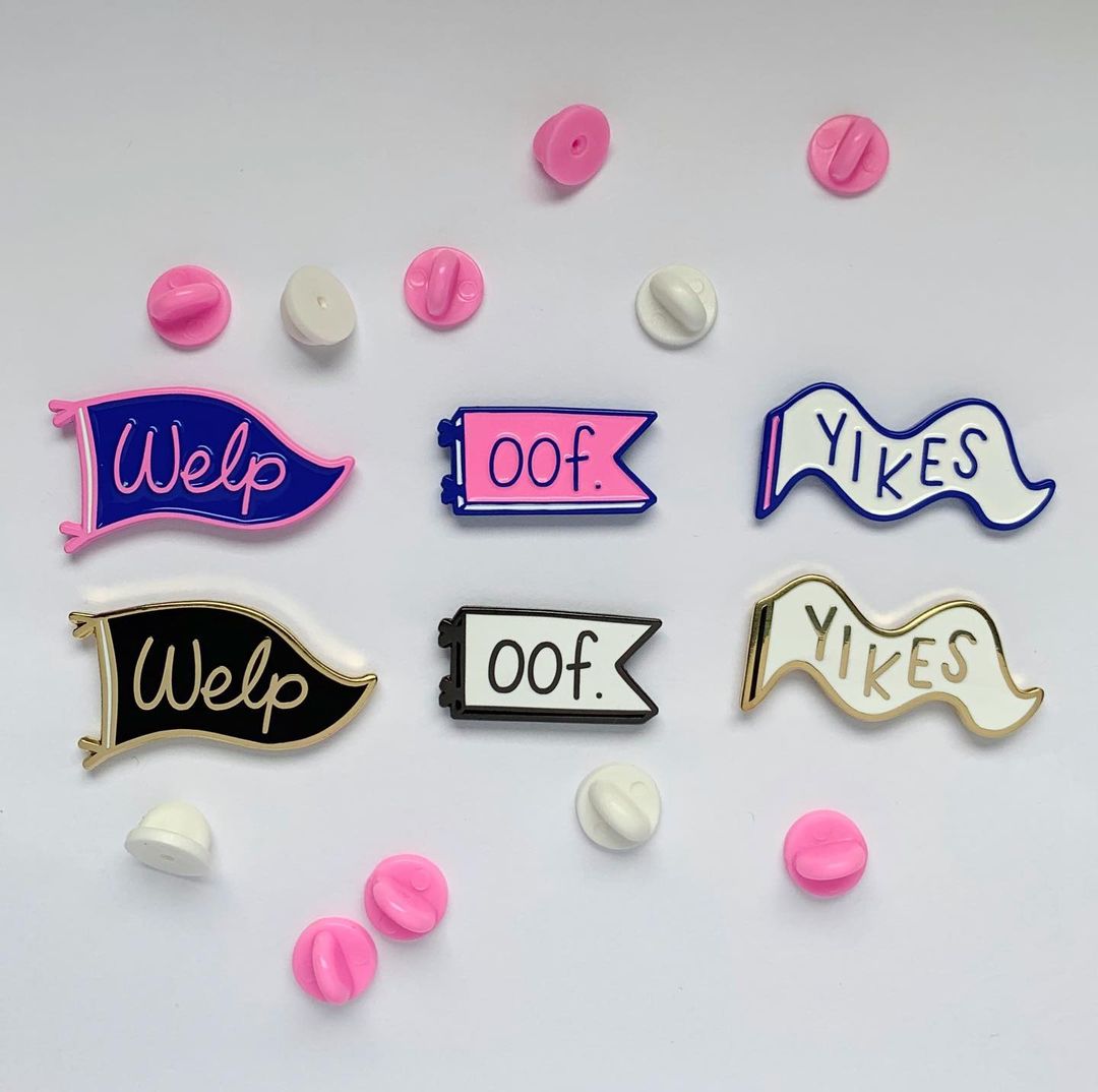 SECONDS SALE - WELP - Soft Enamel Pin